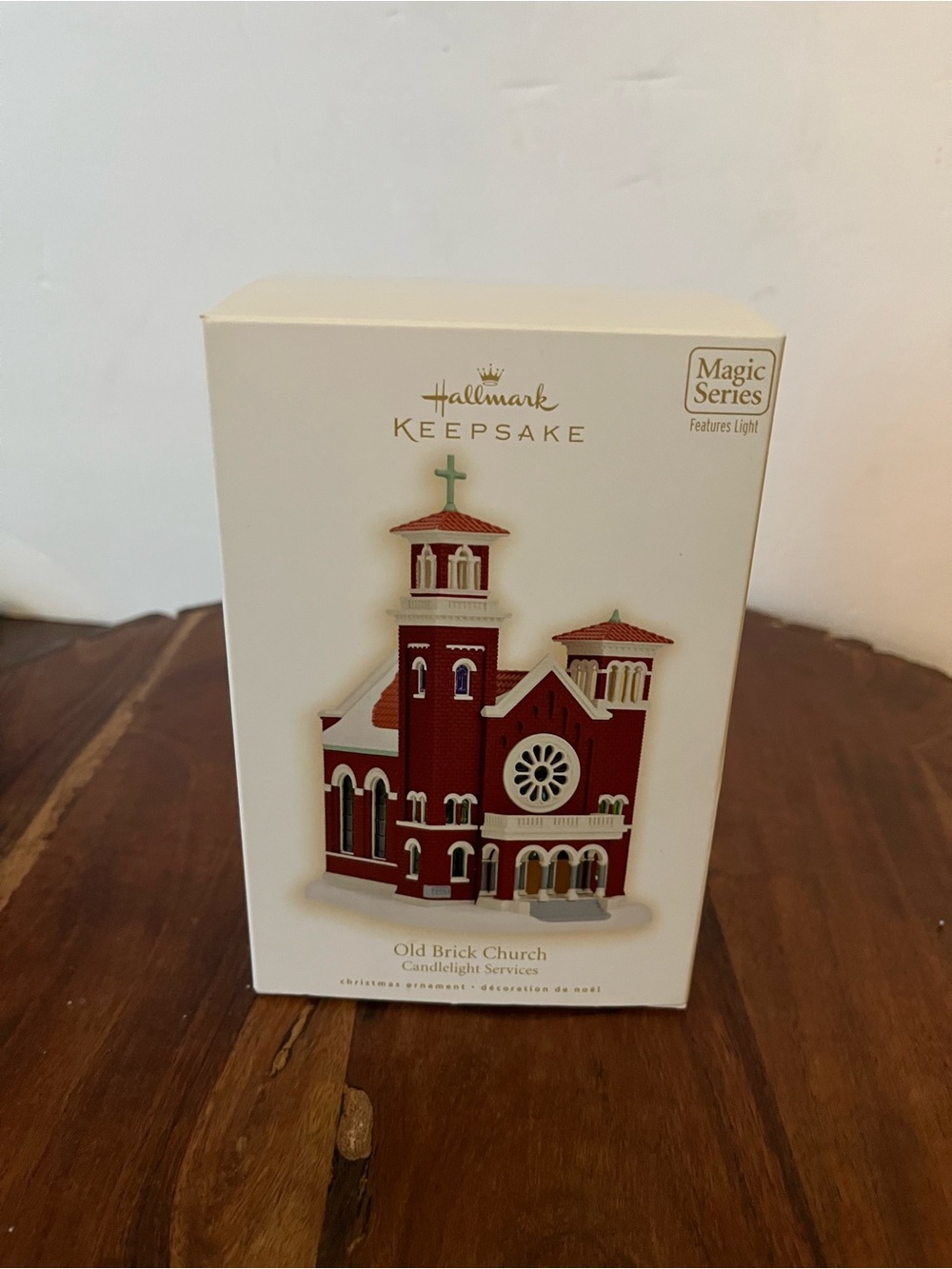 Hallmark Keepsake Magic Collectors Series Ornament OLD BRICK CHURCH 2009 NIB NEW